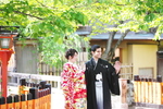 [和装ロケーション]京都で国際結婚カップルの前撮り